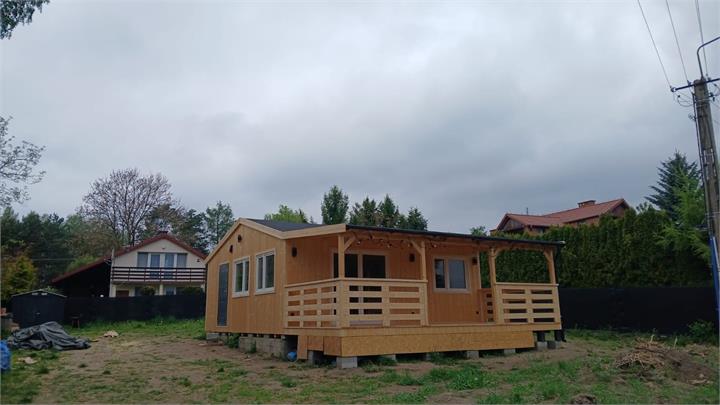 Domek na działce — widok całej bryły - realizacja Pan Domek